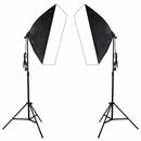 135W Photography Studio Softbox Continuous Lighting Soft Box Light Stand (without Bulbs) - Tavice