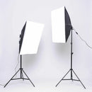 135W Photography Studio Softbox Continuous Lighting Soft Box Light Stand (without Bulbs) - Tavice