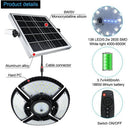 136 LED Solar Ceiling Pendant Light Daytime Hanging Garage Shed Tent Garden Lamp - Tavice