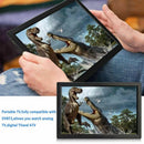 14" 1080P HD Digital Portable Car TV HD TFT LED DVB T2 12V TV Player MP4 Player - Tavice