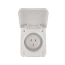 15A Amp RV Caravan Power Outlet 240V Motor Home Socket White - Tavice