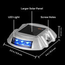 [16 Pack] Solar Driveway Lights Blue 16 - Pack Solar Powered Deck Light Lamp Outdoor Road - Tavice