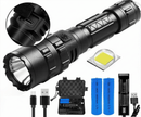 180000LM L2 LED Tactical Flashlight USB Rechargeable Camping Hunting Torch - Battery Mate