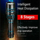 180000LM L2 LED Tactical Flashlight USB Rechargeable Camping Hunting Torch - Tavice