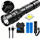 180000LM L2 LED Tactical Flashlight USB Rechargeable Camping Hunting Torch - Battery Mate