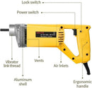 1800W Portable Electric Concrete Vibrator w/ Needle 2m Hose Cement Construct - Tavice