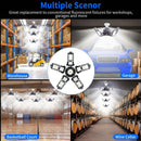 180W Super Bright LED Garage Light Deformable Ceiling Lights Workshop Shop - Tavice