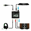 192kHz Digital Optical Coaxial Toslink to Analog RCA L/R 3.5mm Audio Converter - Tavice
