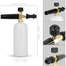 1L Snow Foam Gun Lance Cannon Soap Bottle for Car Pressure Washer Karcher K2-K7 - Tavice