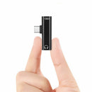 2 in 1 USB Type C to 3.5 mm Charger Headphone Audio Jack USB C Adapter Connector - Tavice