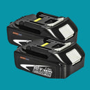 [2 Pack] 18V Makita Compatible Battery Replacement 6.0 AH | BL1830 BL1850 - Tavice