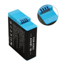 2 Pack 2000mAh Rechargeable Battery for GoPro Hero 9 Hero10 Camera Accessories - Tavice