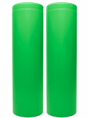 [2 Pack] 25R 18650 Rechargeable Battery 2500mAh 3.6V Li - Ion – High - Drain 20A Flat Top Replacement Cells - Battery Mate