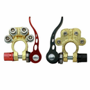 [2 Pack] 4-Way Positive Negative Battery Terminal Connectors Clamp Car Van Caravan 12V - Tavice