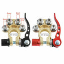 [2 Pack] 4-Way Positive Negative Battery Terminal Connectors Clamp Car Van Caravan 12V - Tavice