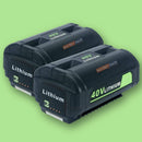 [2 Pack] 40V & 36V Replacement Battery for Ryobi Cordless Power Tools OP4050A OP40201 - Tavice