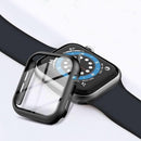 2 Pack | 42mm For Apple Watch iWatch Ultra 8 SE 7 6 5 4 Screen Protector Case | Black - Battery Mate