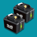 [2 Pack] 9ah 18V Makita Battery Replacement | 9000mAh Li - ion Battery - Tavice