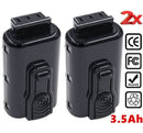 2 Pack Battery for Paslode 7.4V 3.5Ah B20543A IM250A 902600 902654 Cordless Nailer Tool - Tavice
