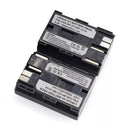 2 Pack | Canon BP - 511 Battery Replacement - Tavice