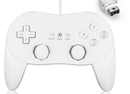 (2 Pack) Classic Pro Wired Controller For Wii White Gamepad Joypad - Tavice