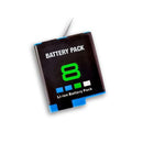 2 Pack | Compatible AHDBT - 801 AHDBT801 Battery for Go Pro Hero 8 Hero 7 Hero 6 Hero 5 High Quality - Tavice