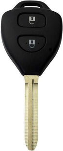 [2 Pack] Compatible With Toyota Rav4 Corolla Camry Prado 2 Button Remote Key Shell - Tavice