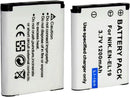 2 Pack | EN - EL19 Compatible Battery for Nikon CoolPix S100, S3100, S3500, and S2500 Models - Tavice