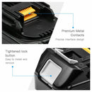 2 Pack For 18V Makita Battery Replacement | BL1890B 9000mAh Li-ion Battery - Tavice