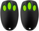 [2 Pack] Garage Gate Door Remote Key Control For Chamberlain Merlin C945 Merlin+C945 - Tavice