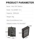 2 Pack| GoPro Compatible HERO 10 & 10 / 9 Replacement Battery - Tavice