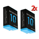 2 Pack| GoPro Compatible HERO 10 & 10 / 9 Replacement Battery - Tavice