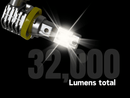 [2 Pack] H8 H9 H11 LED Headlight Bulbs 6500K White | High/Low Beam Conversion Kit - Tavice