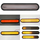 2 Pack | Halo Neon LED Tail Lights Trailer Truck Flowing Turn Signal Rear Stop Brake - Tavice