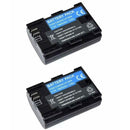 [2 Pack] LP-E6 Battery For Canon EOS 80D 70D 60D 7D 6D | Upgraded Capacity | Compatible with LP-E6N - Battery Mate