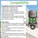 2 Pack | Merlin M842/M832/M844 Compatible Garage Door Remote Control - Tavice