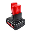 [2 Pack] Milwaukee M12 12V Compatible Battery | 6.0Ah High Capacity - Tavice