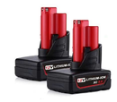 [2 Pack] Milwaukee M12 12V Compatible Battery | 6.0Ah High Capacity - Tavice