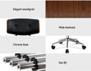 [2 Pack] Office Chair / Computer Gaming Chairs with Leather Fabric Seat Study Work Tilt - Tavice