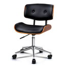 [2 Pack] Office Chair / Computer Gaming Chairs with Leather Fabric Seat Study Work Tilt - Tavice