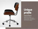 [2 Pack] Office Chair / Computer Gaming Chairs with Leather Fabric Seat Study Work Tilt - Battery Mate