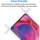 [2 Pack] OPPO A74 5G Screen Protector - Case Friendly, Shock Absorption - Tavice