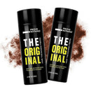 [2 PACK] PROVE NOTHING Hair Building Fibers 56g Hair Thickening Fibers for Thinning Hair Instantly Fills Bald Spots & Hair Loss Areas Natural Black, Long - Lasting Volume for Men & Women (Medium Brown) - Battery Mate