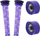 2 Pack Replacement Filter for Dyson V6 Vacuum Parts,Pre-Filters and HEPA Post-Filters Compatible with Dyson V6 Animal V6 Absolute Vacuum Cleaner,Replaces Part