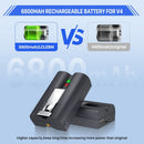 2 Pack Ring Quick Release Battery Replacement + Cable Combo - Tavice