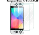 2 Pack Screen Protector Glass for Nintendo Switch OLED, Premium 9H Tempered Glass Screen Protector for Nintendo Switch OLED - Tavice