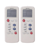 2 Pack Tavice Compatible K - 100ES Universal Air Conditioner Remote Control (1000 in 1) for Haier, LG, Panasonic, Gree - Tavice