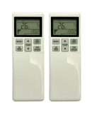 2 Pack Tavice Compatible Mitsubishi Heavy Industries Air Conditioner Remote Control RLA502A700L Replacement - Tavice