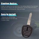 [2 Pack] TAVICE Replacement Remote Key Blank Shell/Case MIT8, Compatible with Mitsubishi Lancer CJ 2007?2014 - Battery Mate
