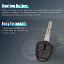 [2 Pack] TAVICE Replacement Remote Key Blank Shell/Case MIT8, Compatible with Mitsubishi Lancer CJ 2007?2014 - Tavice